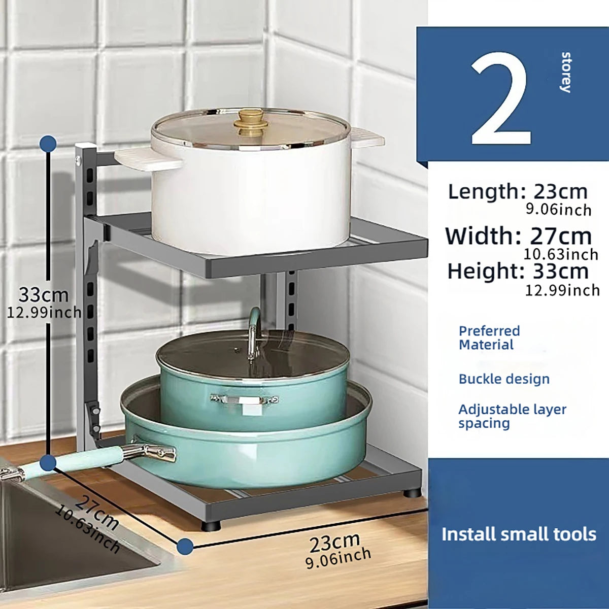 Kitchen Shelf Space