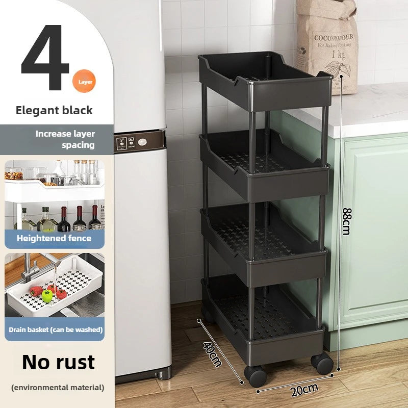 Gap storage rack,