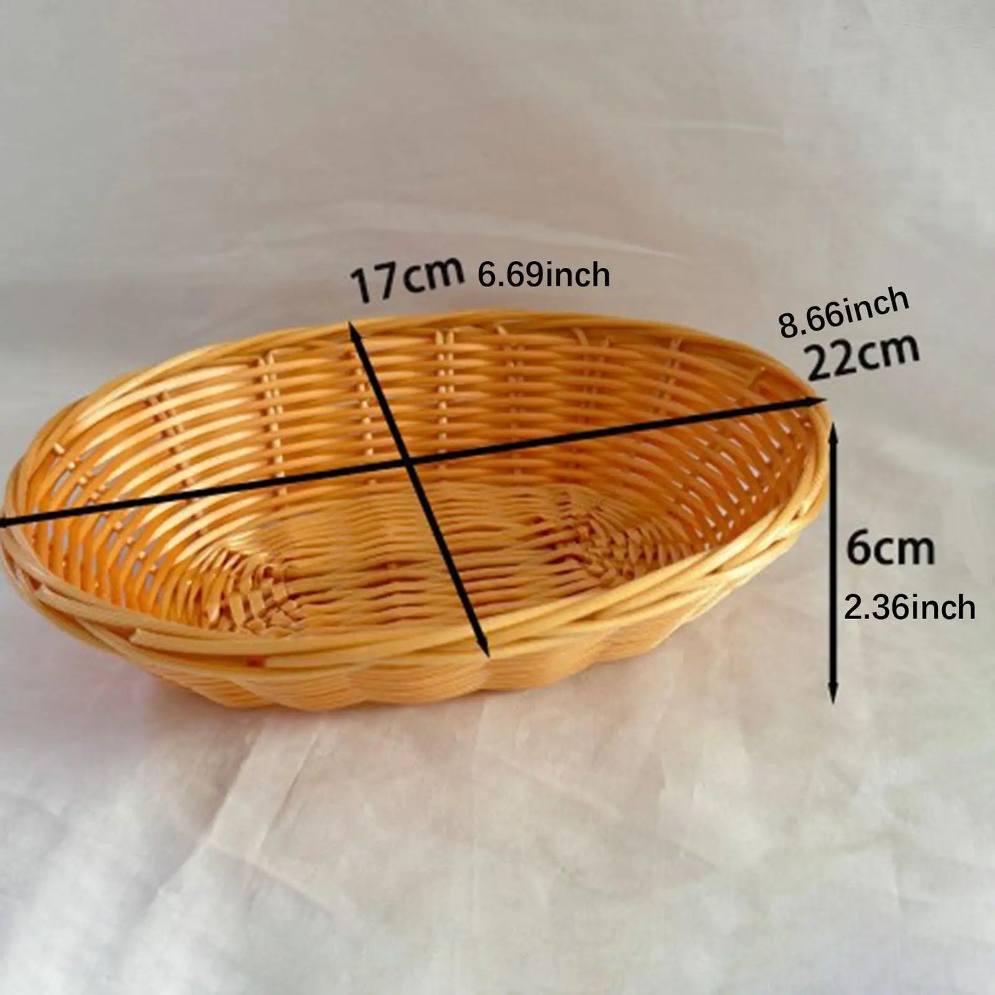 10Pcs Bread Serving Baskets