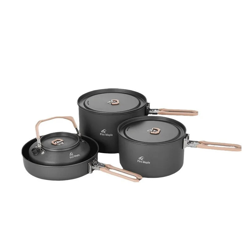 Outdoor Camping Cooker Pot Set
