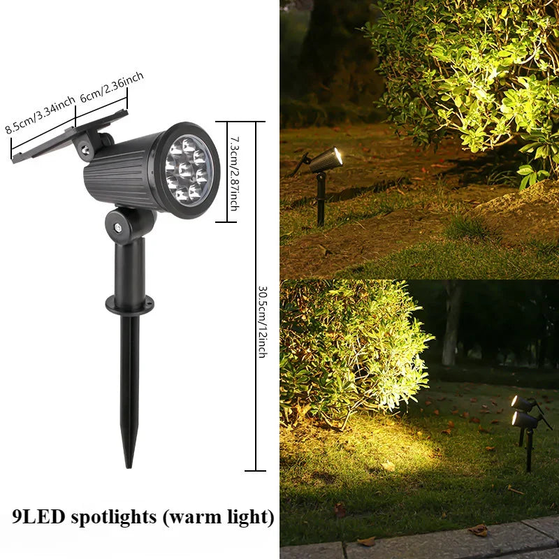 Outdoor LED Solar SpotLight