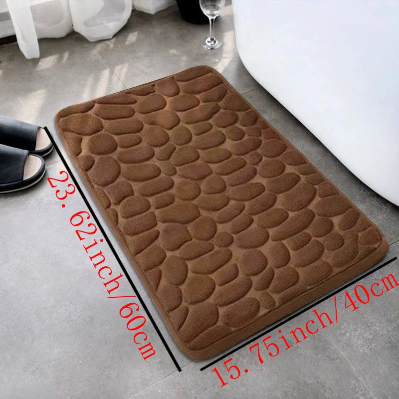 Pebble Design foot mat for Bathrooms
