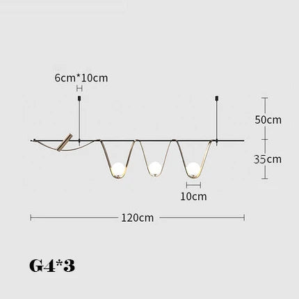 Aesthetic Decorative Hanging Ceiling Light