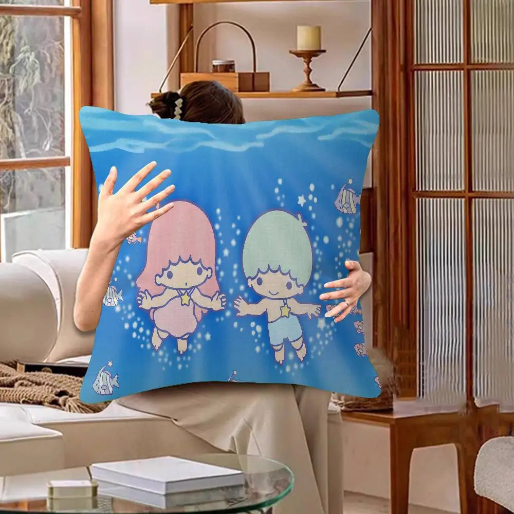 Cute Little TwinStars Pillow Covers