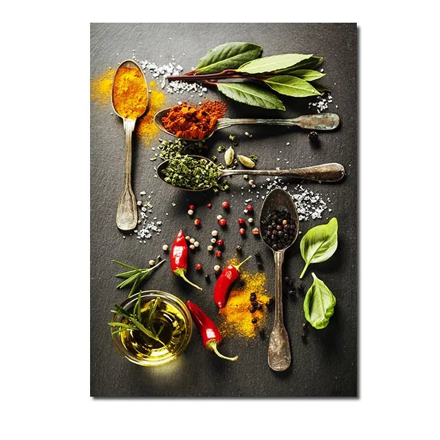 Kitchen Wall Art- Herbs and Spices