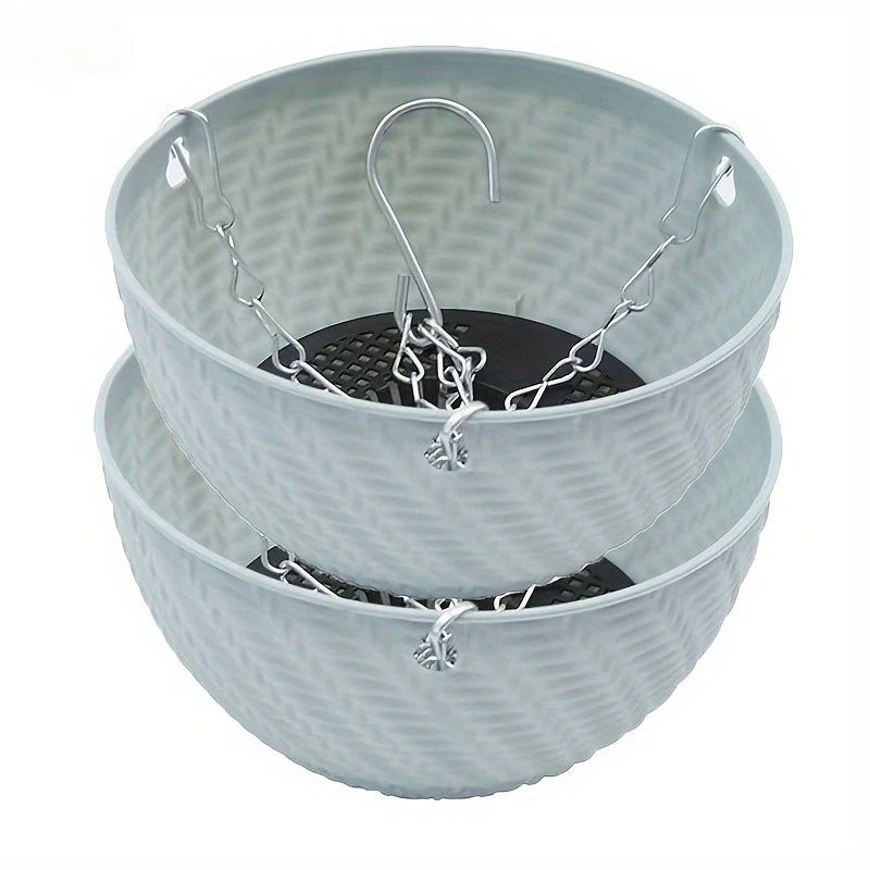 2pcs Hanging Flower Pots