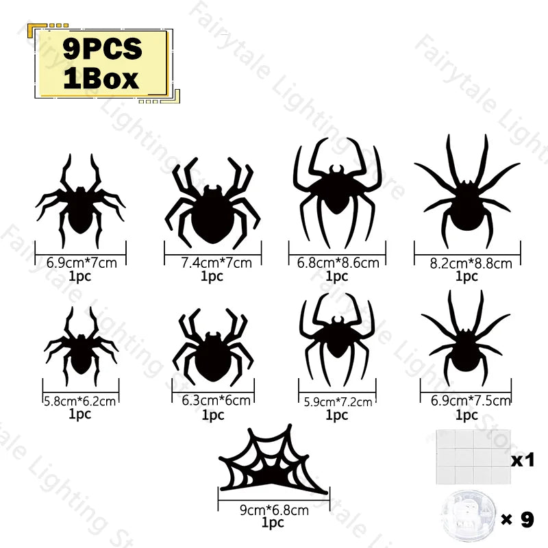 Halloween Bat/Spider Decor