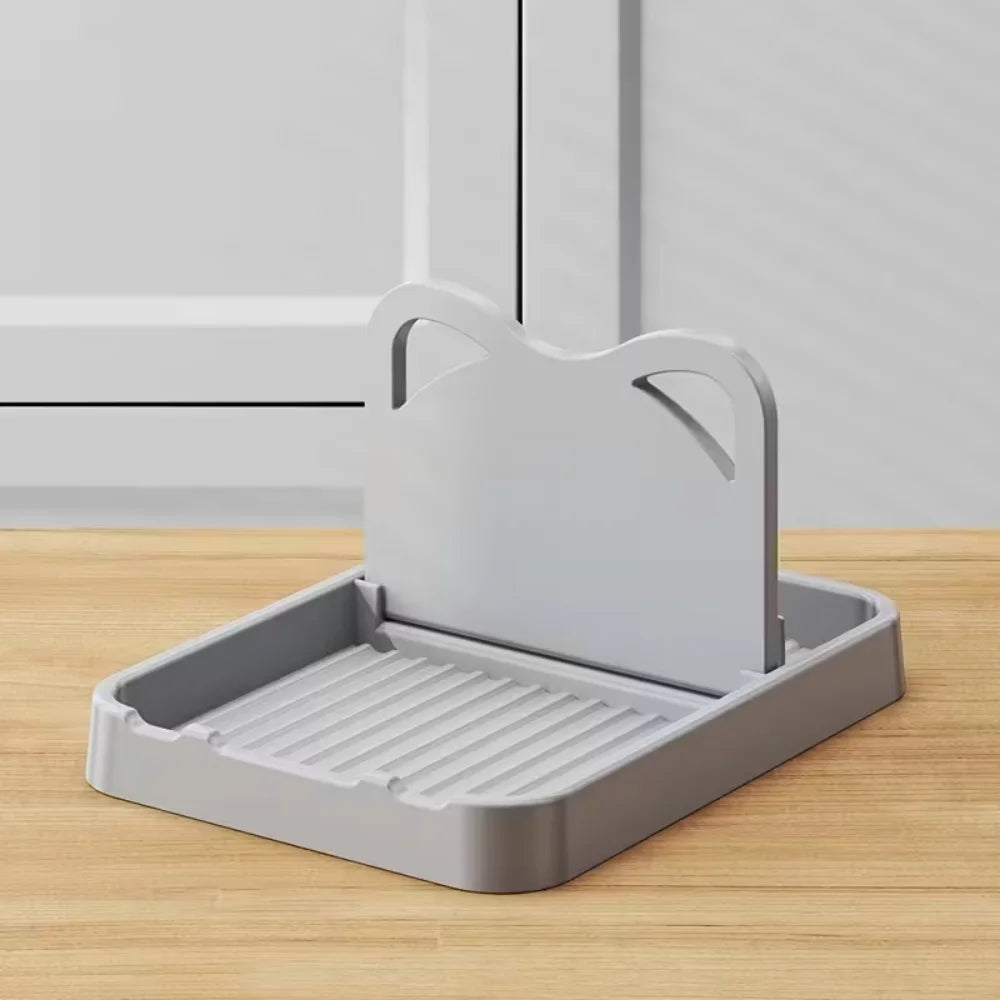 Kitchen counter spoon rack - lid rack