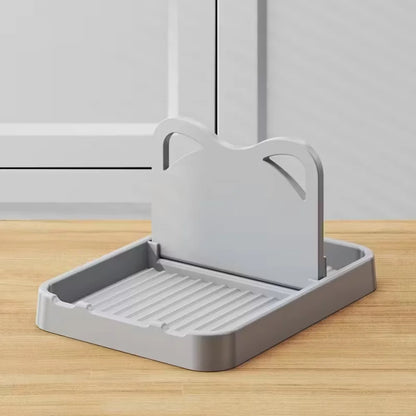 Kitchen counter spoon rack - lid rack