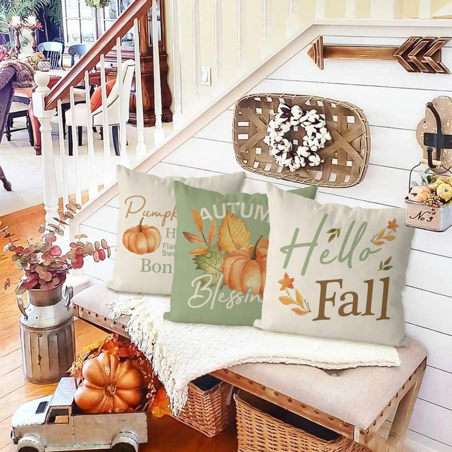 Decorative Thanksgiving Pillow Case
