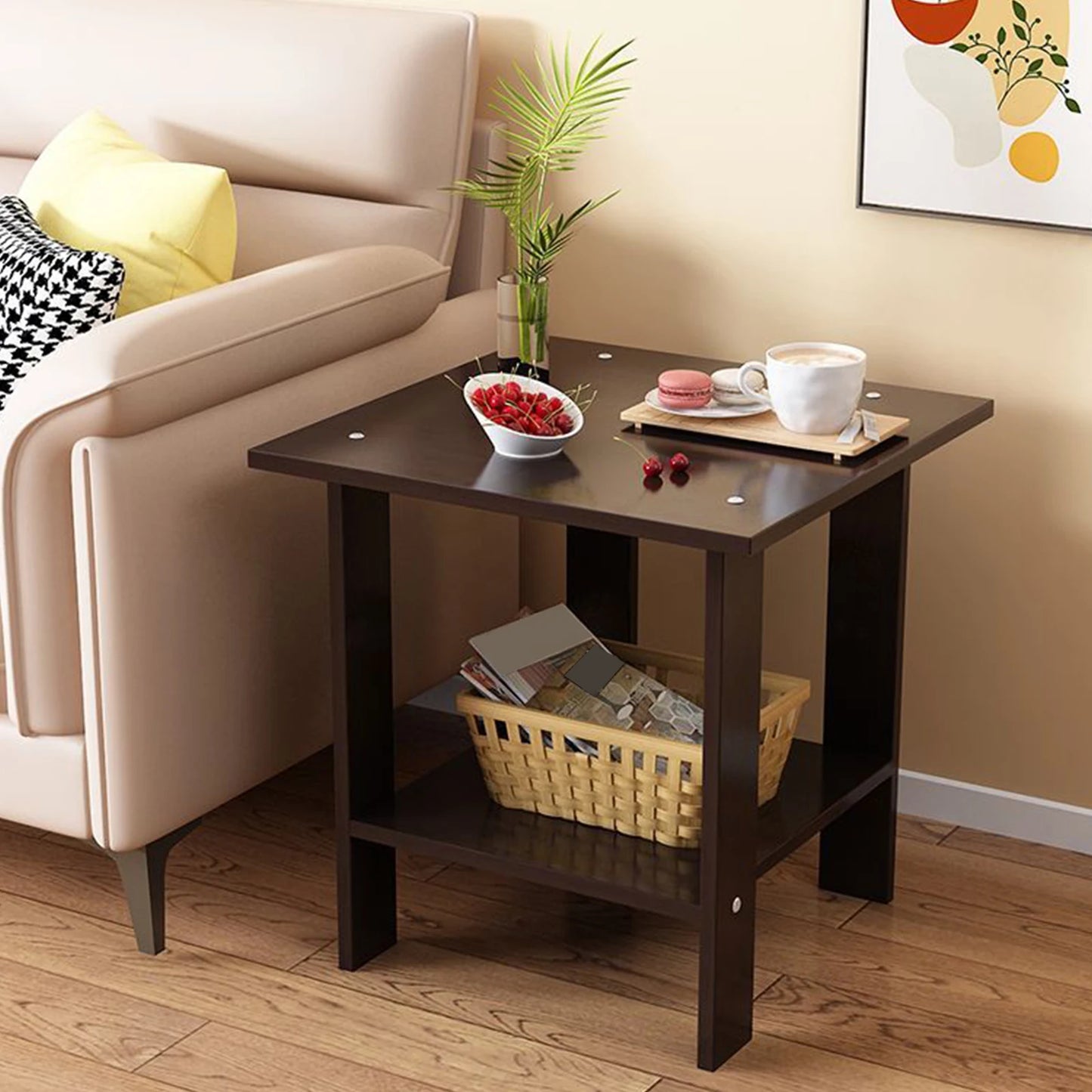 Wooden End Table