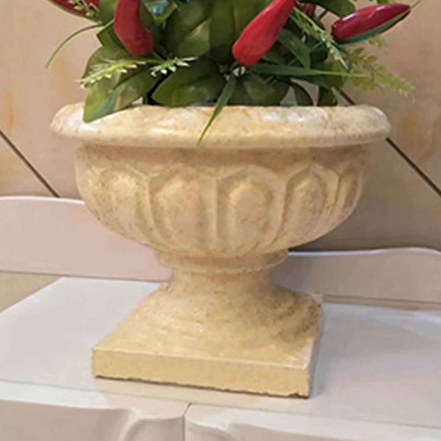 European Flowerpot Mold Plaster