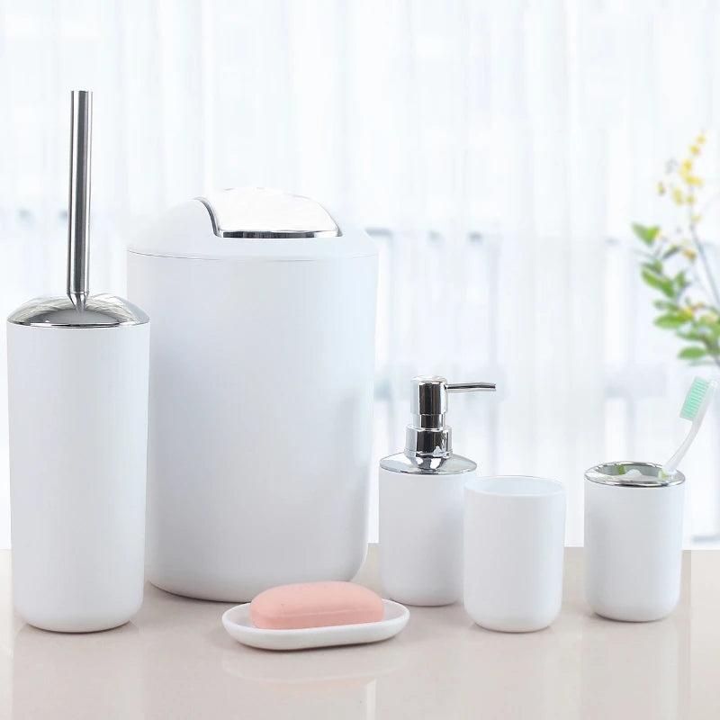 4/6pcs New Bathroom Set