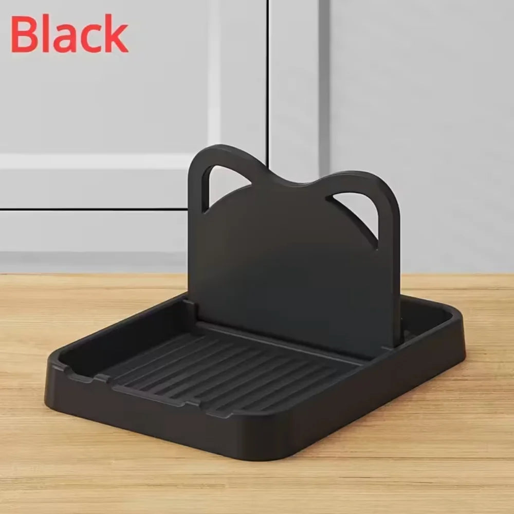 Kitchen counter spoon rack - lid rack