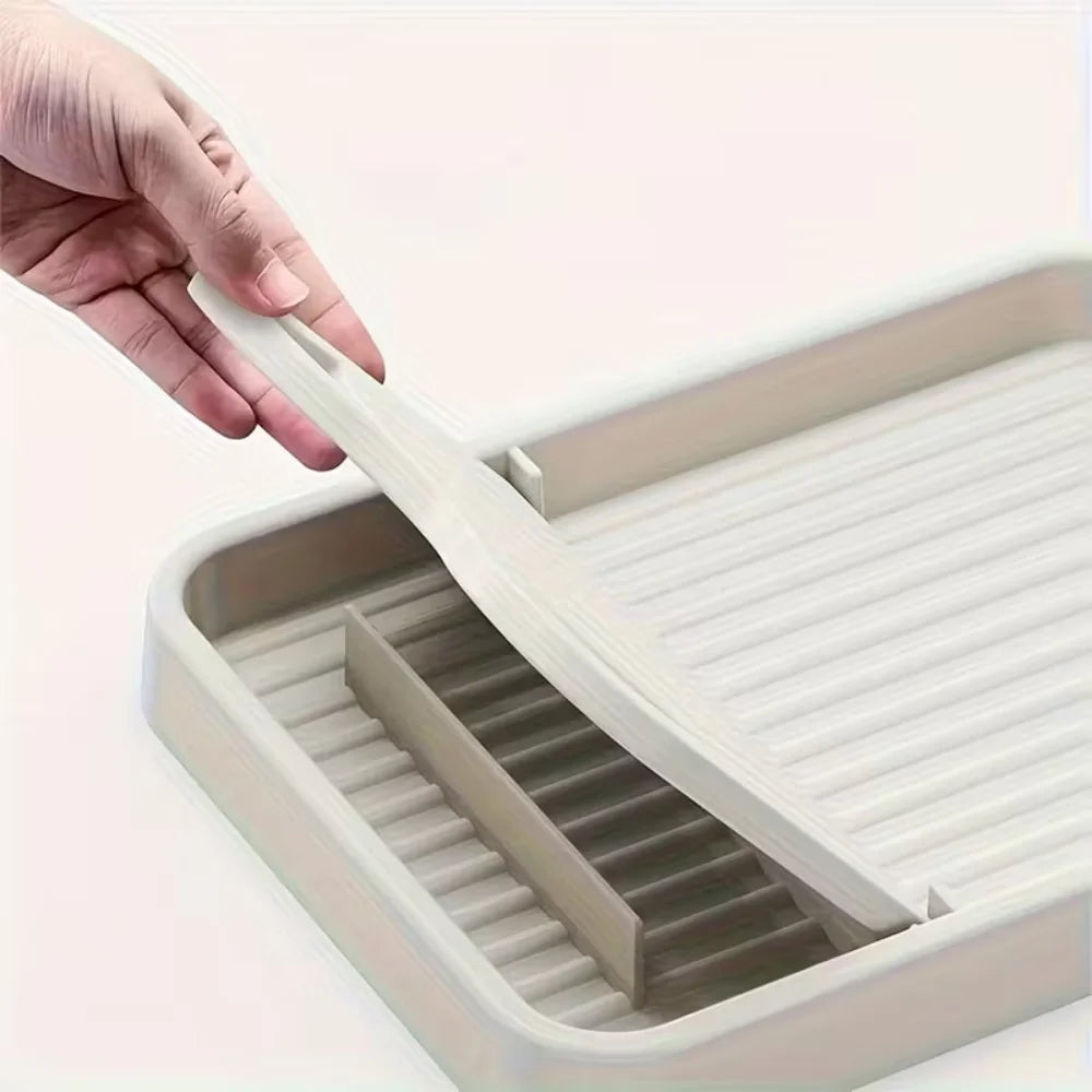 Kitchen counter spoon rack - lid rack
