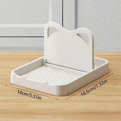 Kitchen counter spoon rack - lid rack