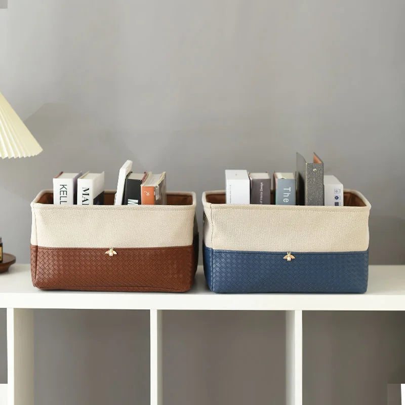 Foldable Storage Basket Organizer