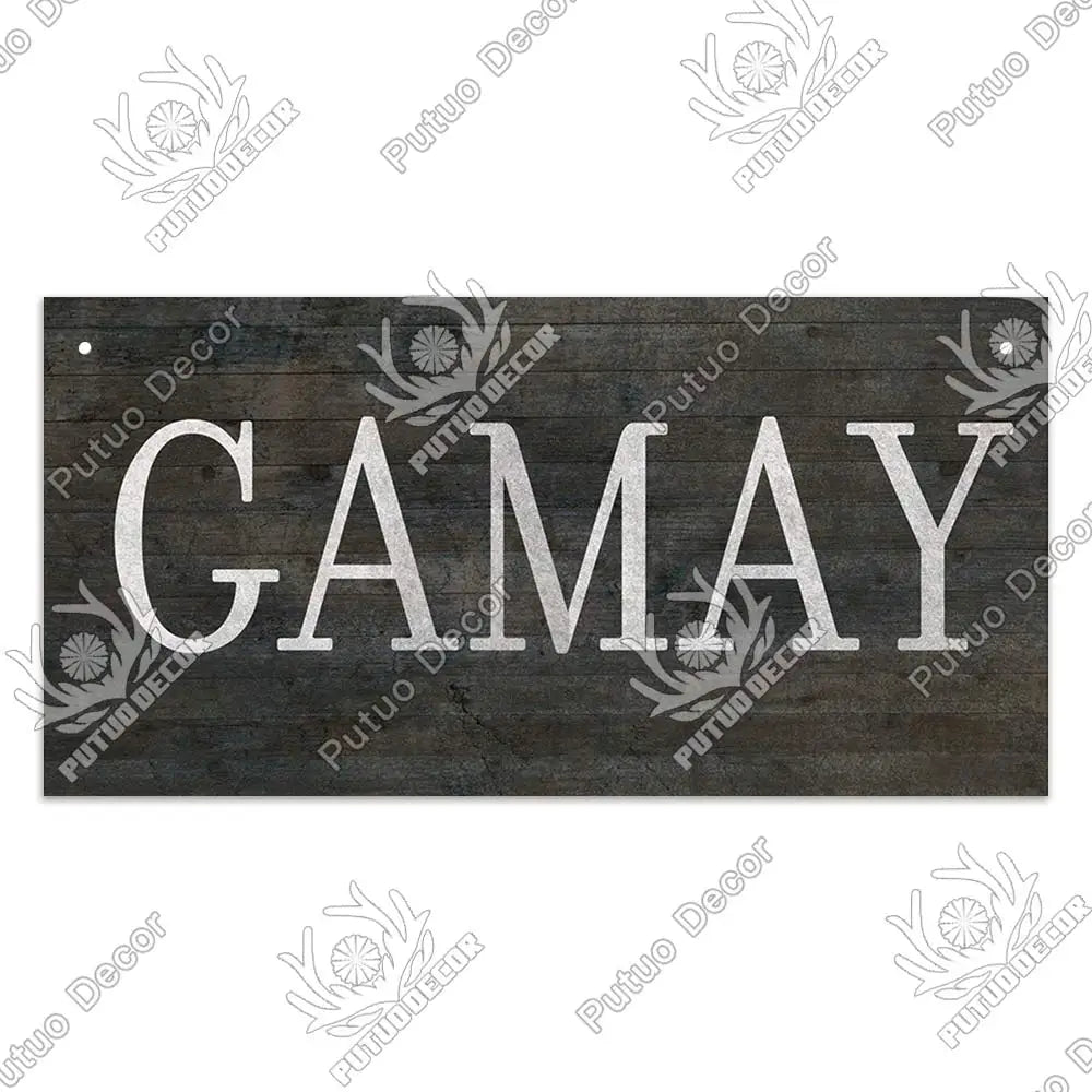 Decor-Wooden Wine Signs