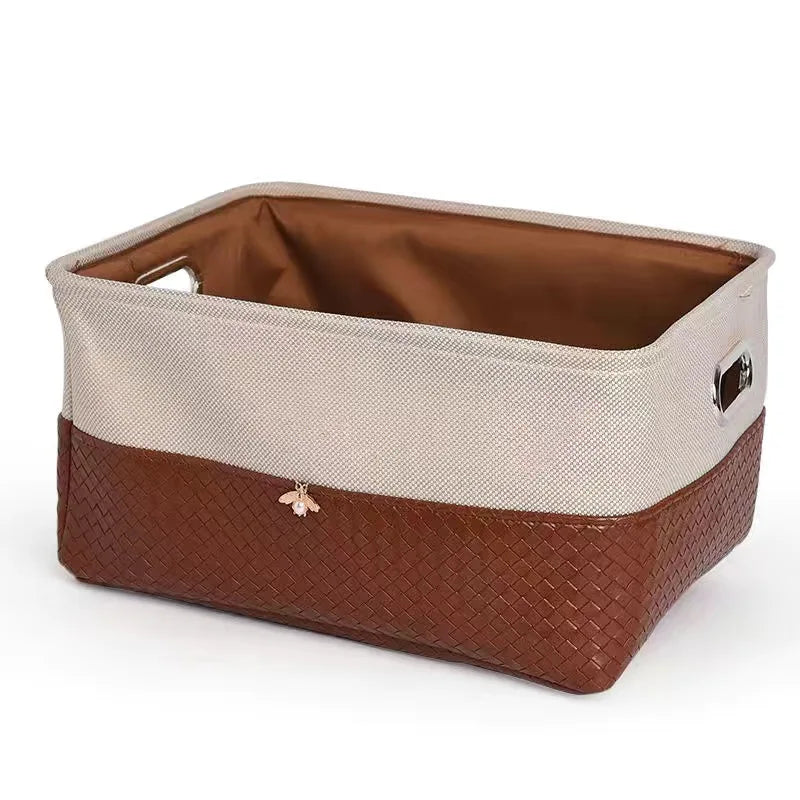 Foldable Storage Basket Organizer