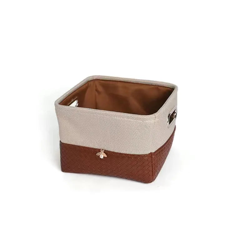 Foldable Storage Basket Organizer