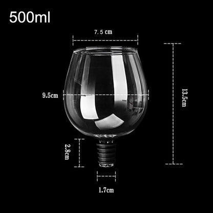 Wine Bottle Glass Topper