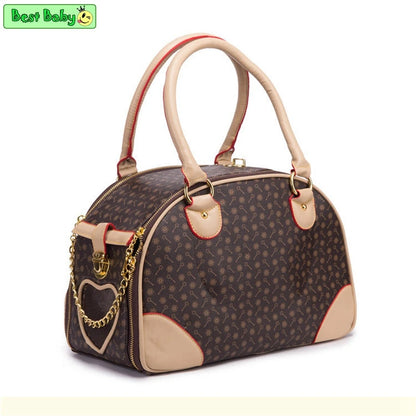 Luxury Pet Transportation Tote Bags For Small Dogs