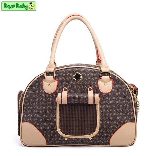 Luxury Pet Transportation Tote Bags For Small Dogs