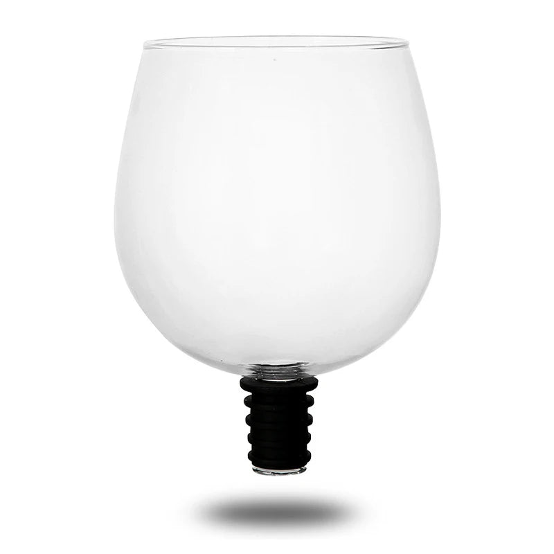 Wine Bottle Glass Topper