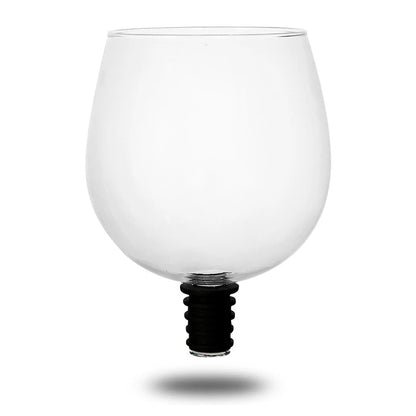 Wine Bottle Glass Topper