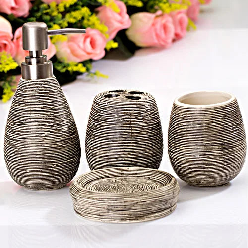 Bathroom Soap Dispenser Set