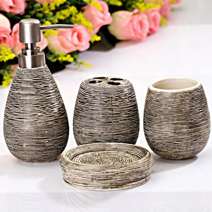 Bathroom Soap Dispenser Set