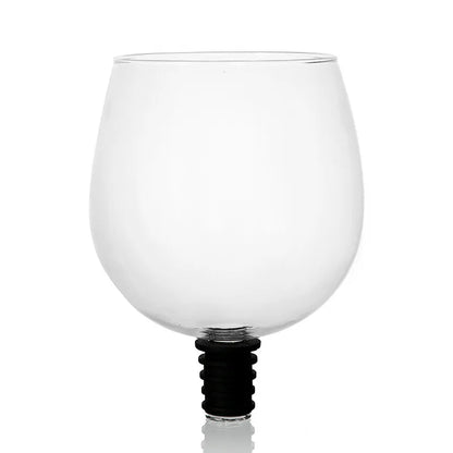 Wine Bottle Glass Topper