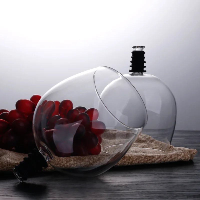 Wine Bottle Glass Topper