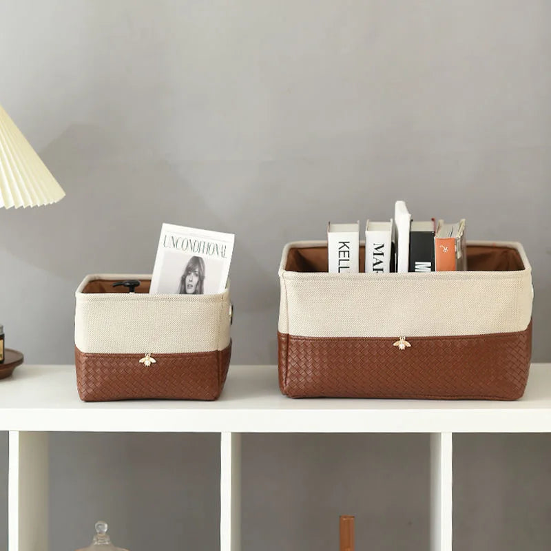 Foldable Storage Basket Organizer