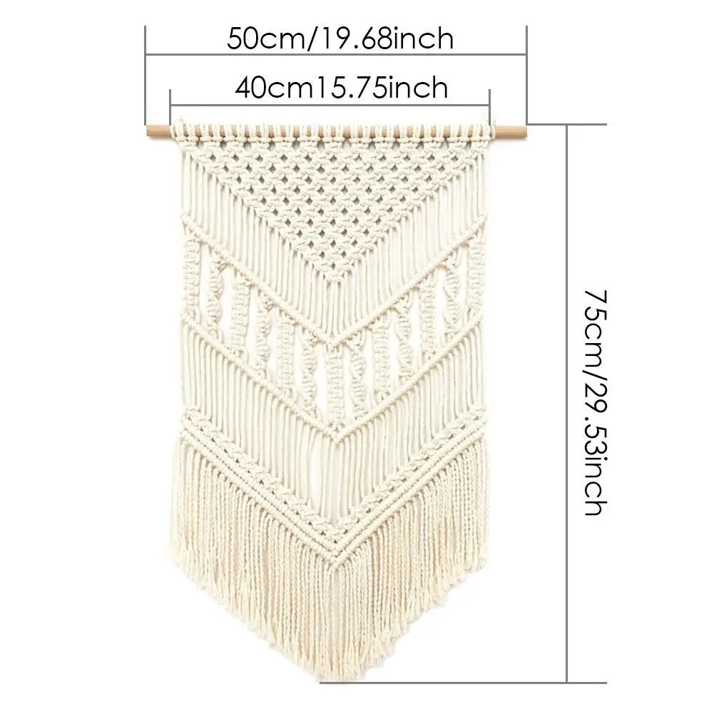 Wall Decor Bohemian HandMade Macrame