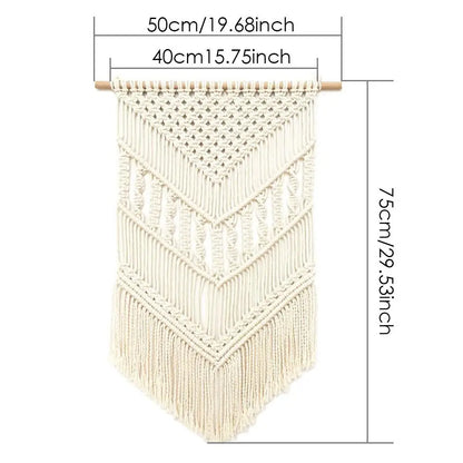 Wall Decor Bohemian HandMade Macrame