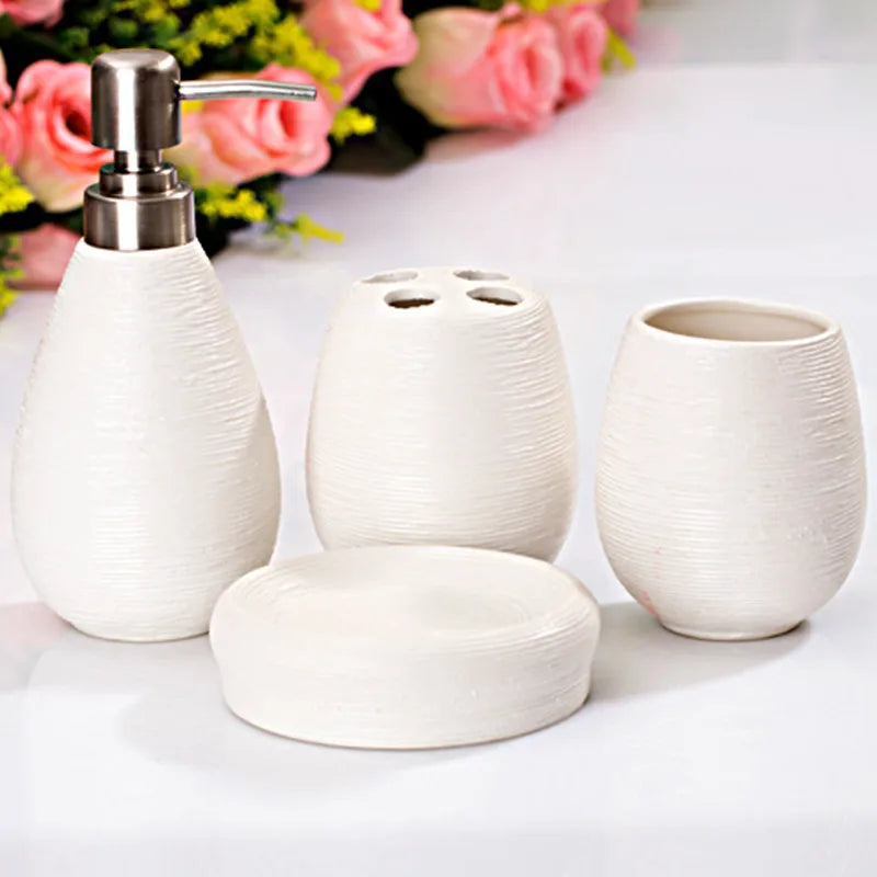 Bathroom Soap Dispenser Set