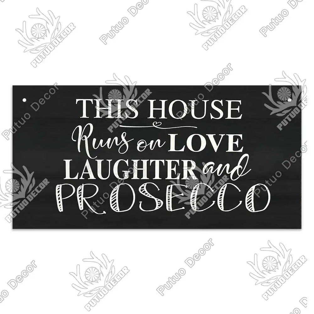 Decor-Wooden Wine Signs
