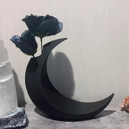 Gothic Moon Vase