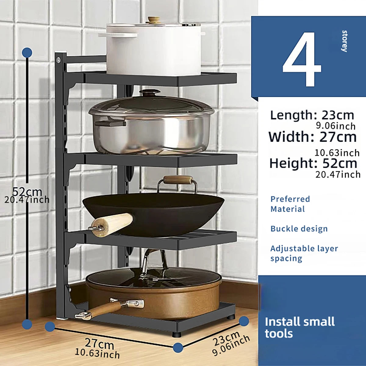 Kitchen Shelf Space