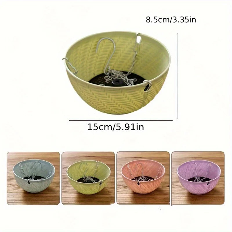 2pcs Hanging Flower Pots