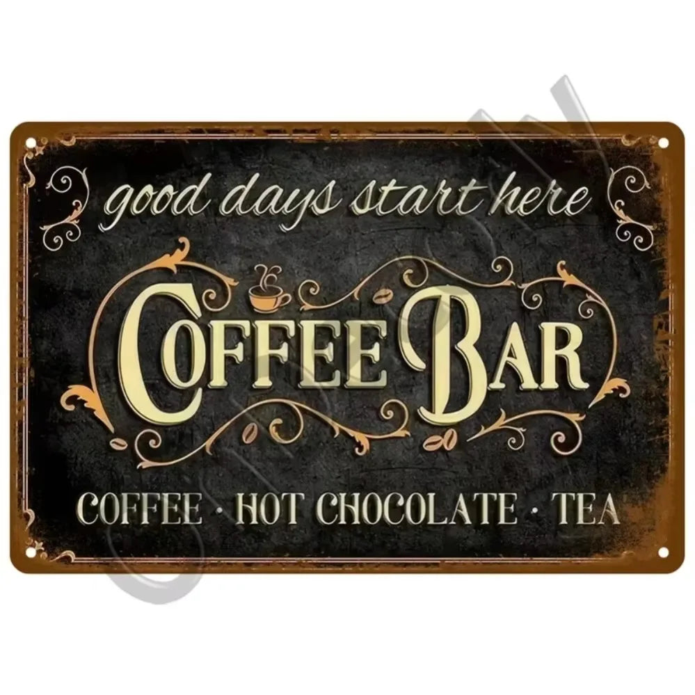 Retro Alcohol Brand Signs