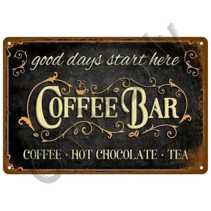 Retro Alcohol Brand Signs