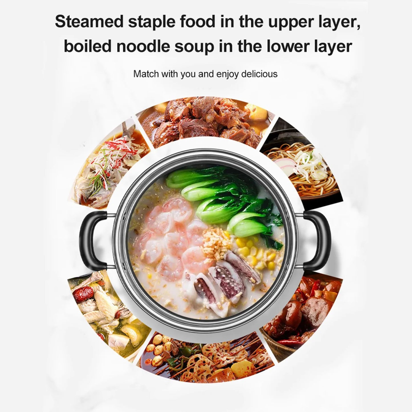 Stainless Steel Double Boiler