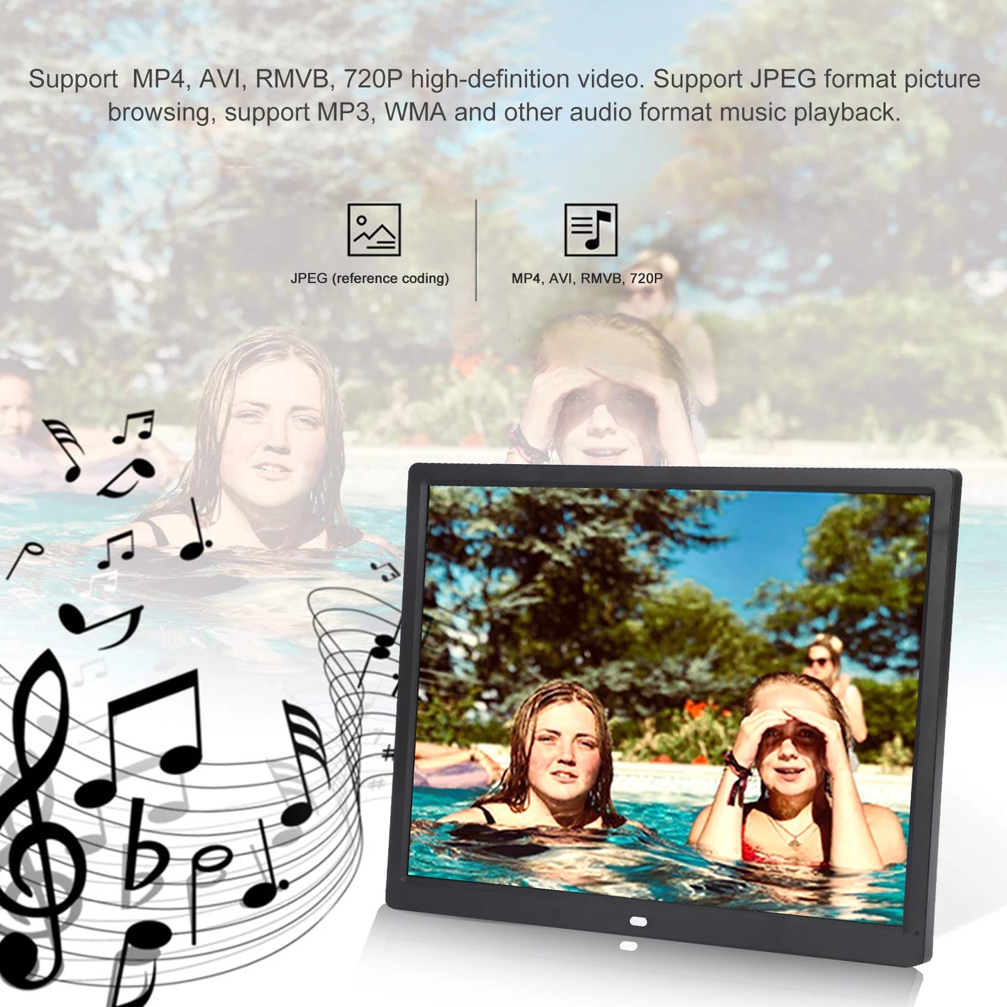 1024x768 Digital Frame 15in HD