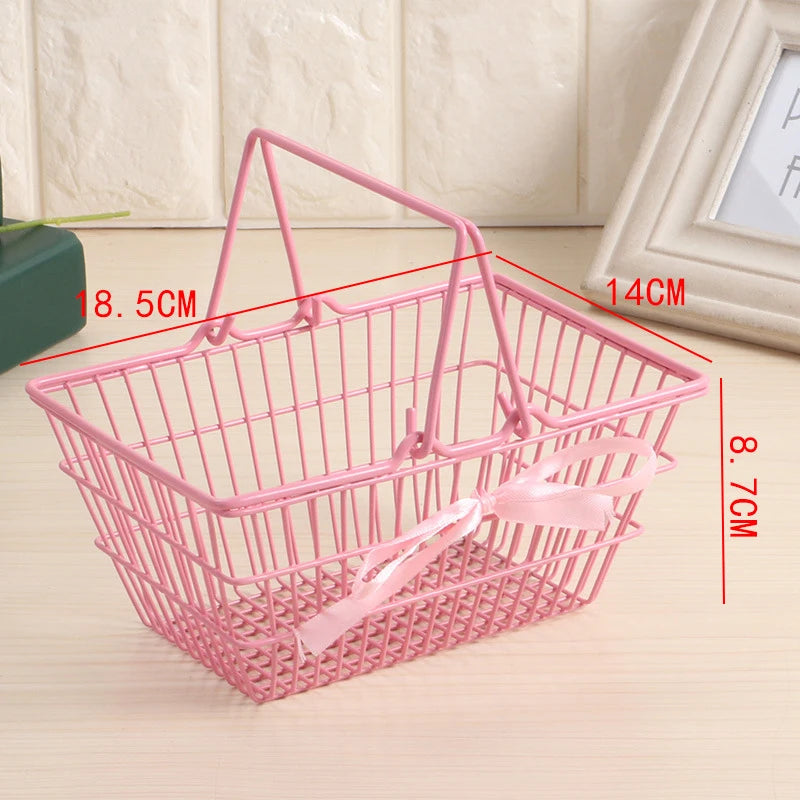 Pink Mini Storage Organizer