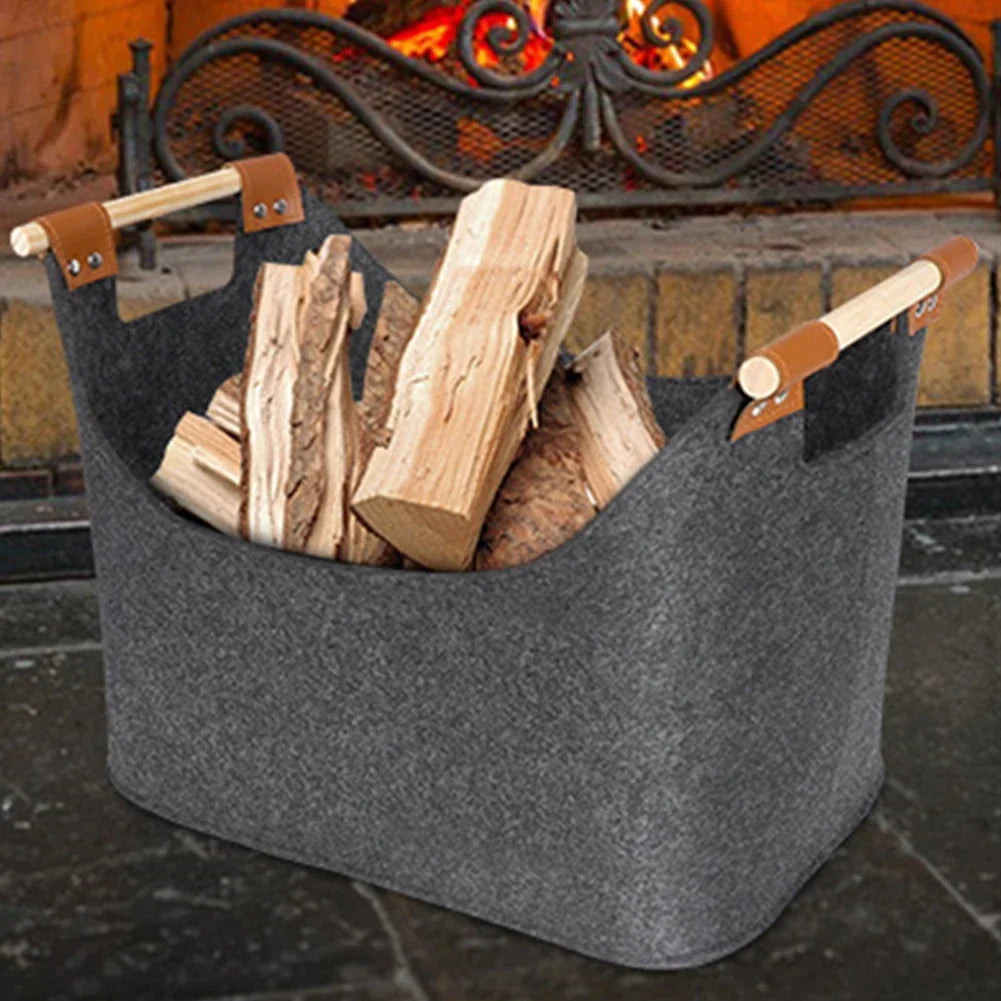Large Felt Basket