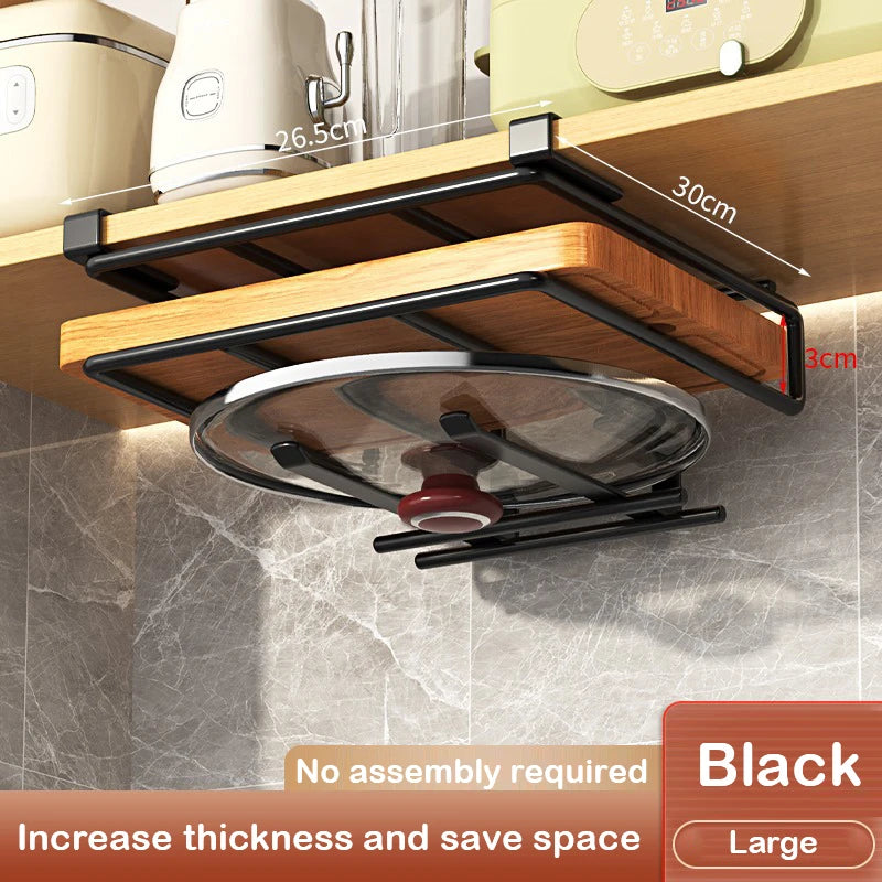Kitchen Under Cabinet Basket Storage Shelf