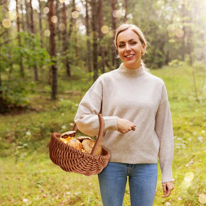 Practical Storage Basket With Sturdy Handle