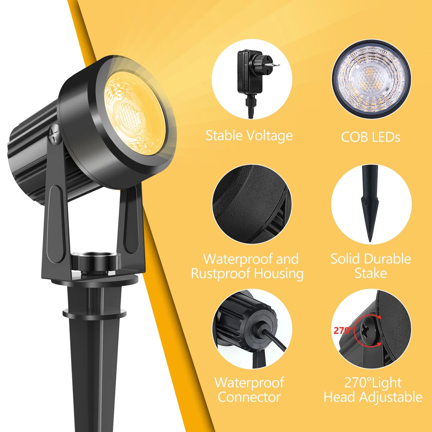 2/4/6/8/10 Landscape Lighting